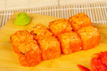 Tasty syake rolls