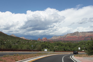 Road to Sedona, Arizona, USA