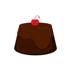 Isolated sweet dessert icon