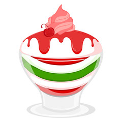 Isolated sweet dessert icon