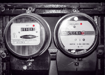 analogue electricity supply meters