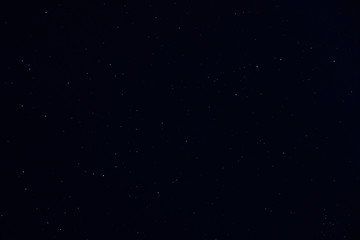 Image of night sky with shining stars 