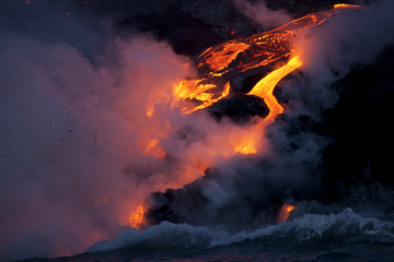 Fototapeta premium Lava Flow
