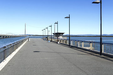 Naklejka premium Hays Inlet Fishing and Recreation Platform