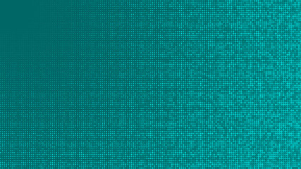 Abstract halftone gradient background in randomly shades of light blue colors