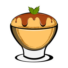 Isolated sweet dessert icon
