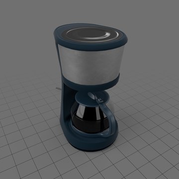 Plastic coffee maker