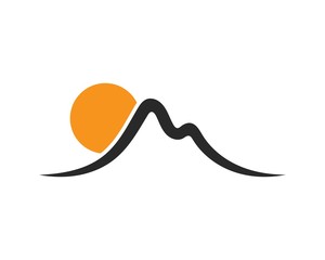 Mountain icon  Logo Business Template