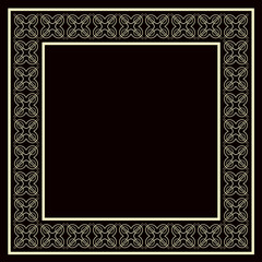 Vintage decorative frame