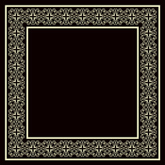 Vintage decorative frame