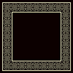 Vintage decorative frame