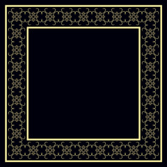 Vintage decorative frame