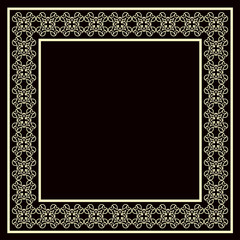 Vintage decorative frame