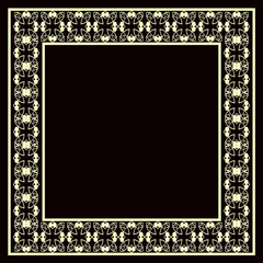 Vintage decorative frame