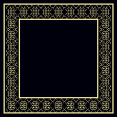 Vintage decorative frame