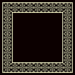 Obraz premium Vintage decorative frame