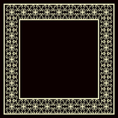 Obraz premium Vintage decorative frame