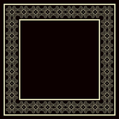 Vintage decorative frame