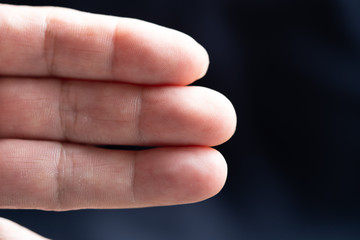 Obraz premium 指の指紋