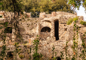 Exteropr Walls of Old Pompeii