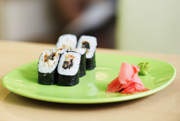 Vegetarian Maki Sushi 