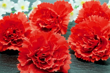 Obraz premium 造花のカーネーション