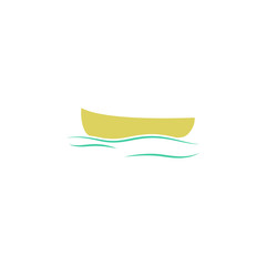 a boat icon. Element of web icon for mobile concept and web apps. Colored isolated a boat icon can be used for web and mobile. Premium icon