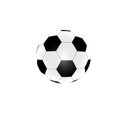 Obraz premium soccer ball isolated on white background