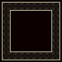 Vintage decorative frame