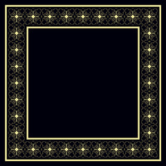 Vintage decorative frame