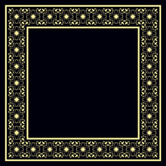 Vintage decorative frame