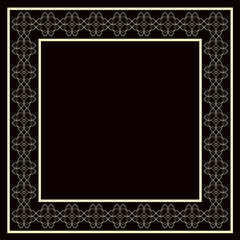 Vintage decorative frame