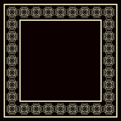 Vintage decorative frame