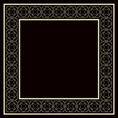 Vintage decorative frame