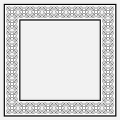 Vintage decorative frame