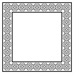 Vintage decorative frame