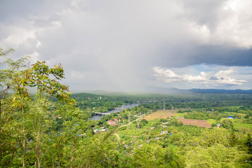 Fototapeta premium Electric power plant, bhumibol dam in Tak province, Thailand