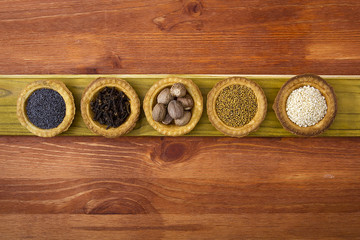 Tartlets with spices