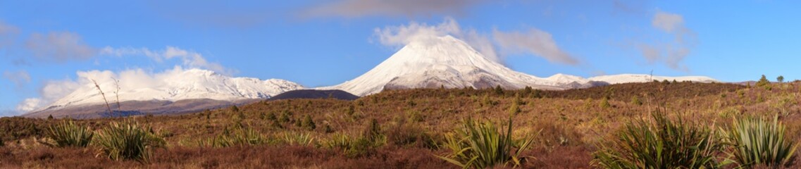 Tongariro National Park volcanoes, New Zealand