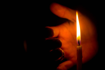 Candle light