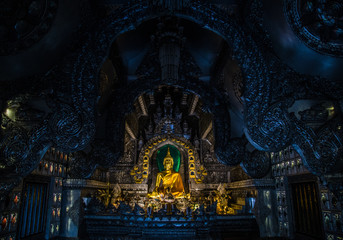 Silver temple in Chiang Mai, Thailand