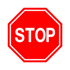 Stop sign icon