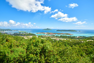 Fototapeta na wymiar panoramic view of Victoria and E