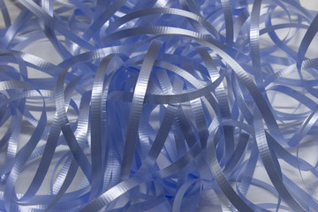Blue Ribbons Background