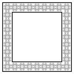 Vintage decorative frame