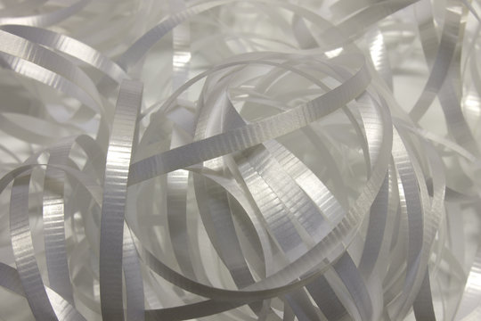 White Ribbons background