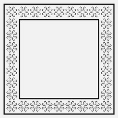 Vintage decorative frame