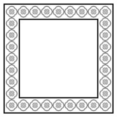 Vintage decorative frame