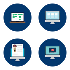 Multimedia Icons Design