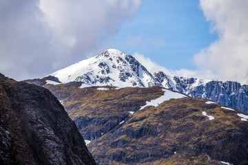 Climbing in Geln Coe in the Highlands of Scotland. This glen offers world-class opportunities for snow & ice climbing, rock climbing and mountaineering.